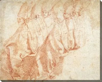 Картина Восемь сидящих епископов (1516)