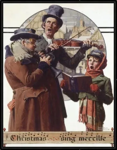 Картина Рождественское трио (1923)