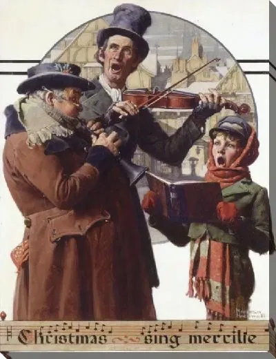 Картина Рождественское трио (1923)