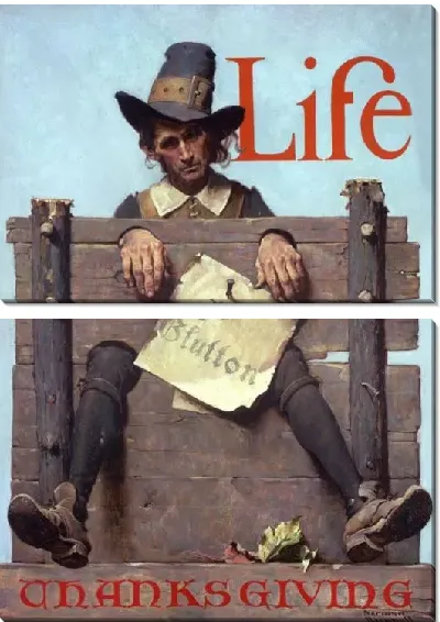 Картина День благодарения (1923)