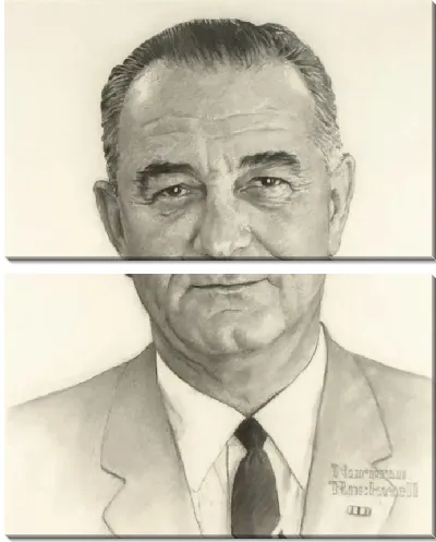 Картина Портрет Линдона Б. Джонсона (1964)