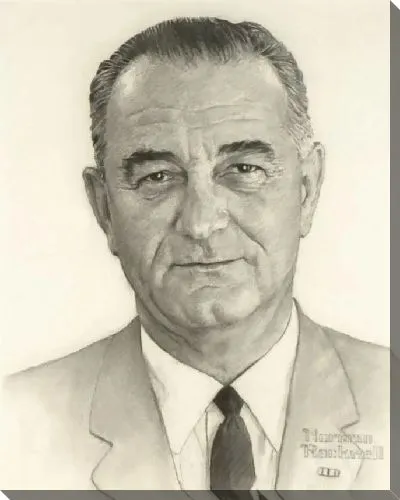 Картина Портрет Линдона Б. Джонсона (1964)
