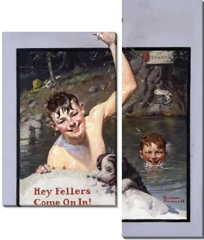 Картина Эй, ребята, идите к нам! (1920)