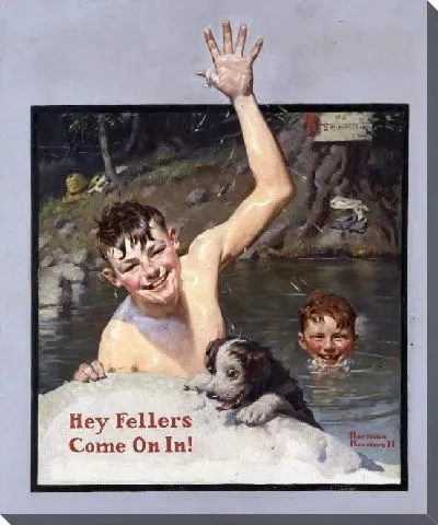 Картина Эй, ребята, идите к нам! (1920)