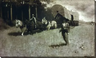 Картина Объезд с Даниэлем Бун (1914)