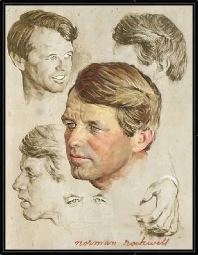 Картина Портрет Роберта Ф. Кеннеди (1968)