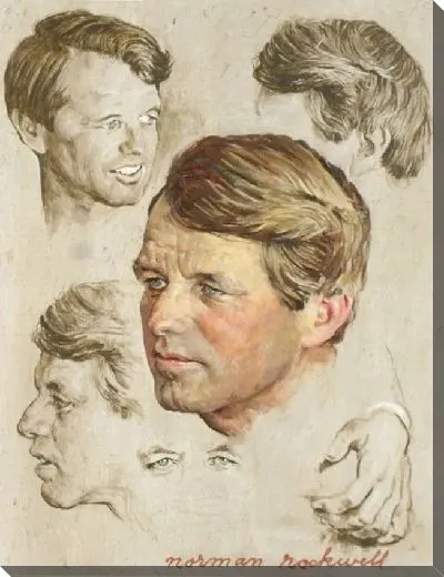 Картина Портрет Роберта Ф. Кеннеди (1968)