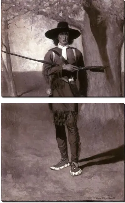 Картина Дэниел Бун - пионер и разведчик (1912)