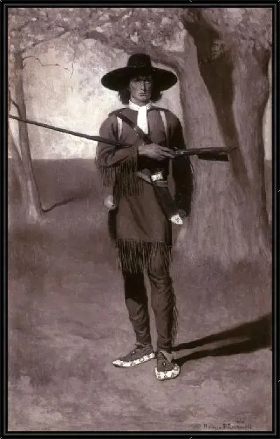 Картина Дэниел Бун - пионер и разведчик (1912)