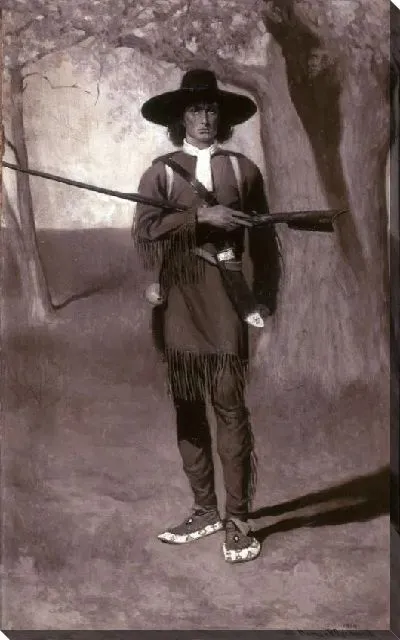 Картина Дэниел Бун - пионер и разведчик (1912)