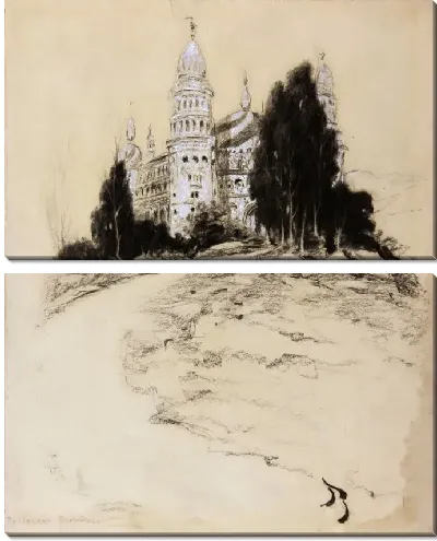 Картина Неблагодарный человек (иллюстрация дворца) (1917)