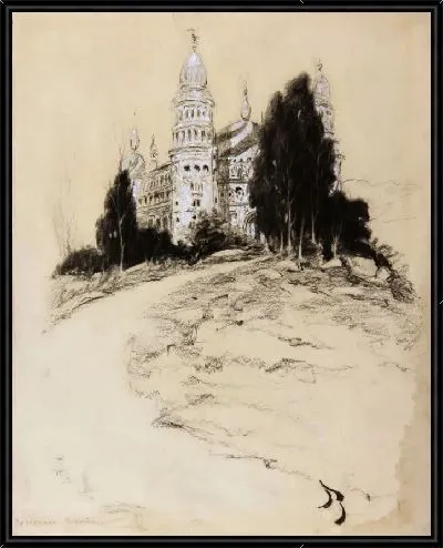 Картина Неблагодарный человек (иллюстрация дворца) (1917)