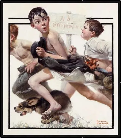 Купаться запрещено (1921)