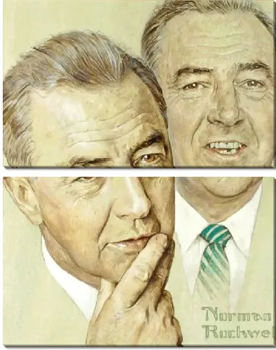 Картина Портрет Юджина Дж Маккарти (1968)