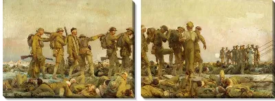 Картина Отравленные газами (1919)