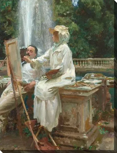 Картина Фонтан, Италия (1907)