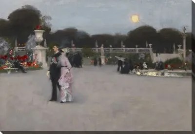 Картина В Люксембургском саду (1879)