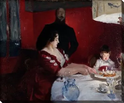 Картина День рождения (1887)