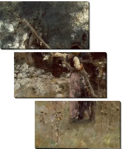 Картина Девушка (1878)