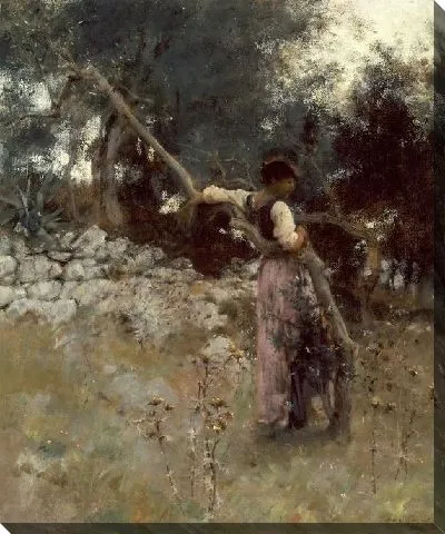 Картина Девушка (1878)