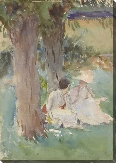 Картина Под ивами (1888)