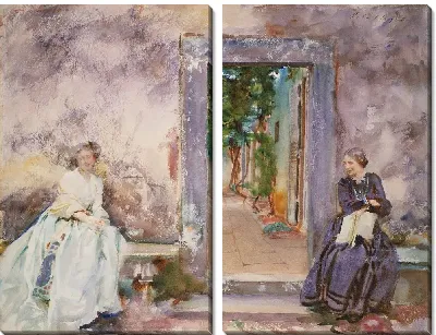 Картина Стены сада (1910)