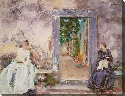 Картина Стены сада (1910)