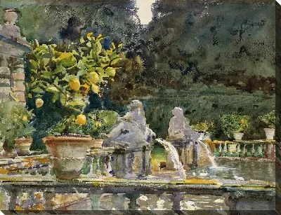 Стены сада, фонтан (1910)