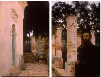 Картина Вечерня (1909)
