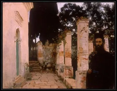 Картина Вечерня (1909)