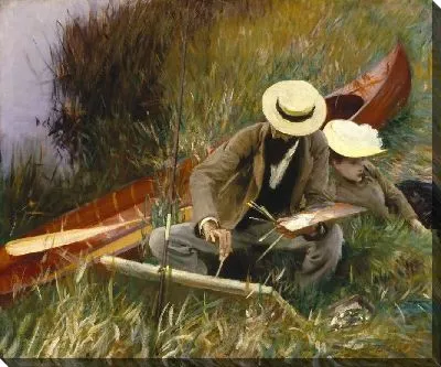 Картина Выход на природу (1889)