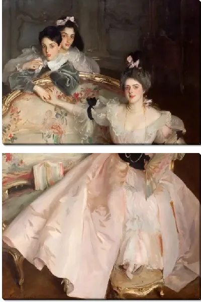 Картина Госпожа Карл Мейер и ее дети (1896)