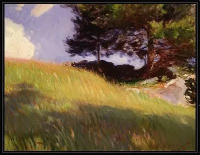 Картина Недалеко от улицы, июнь, штат Массачусетс (1890)