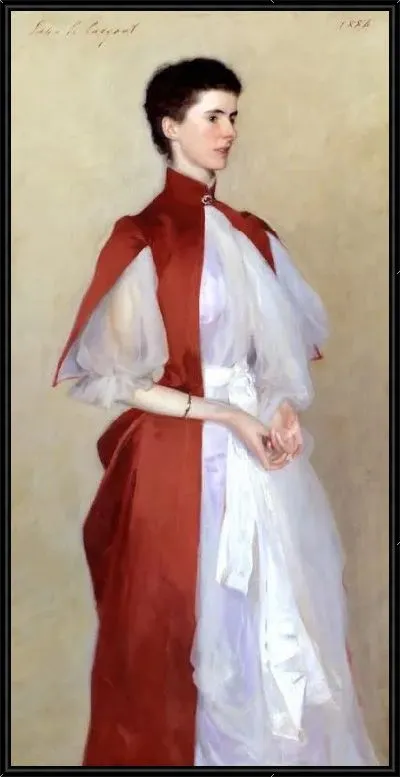 Картина Портрет миссис Роберт Харрисон (1886)