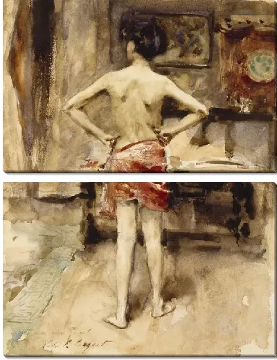 Картина Модель (1878-1879)