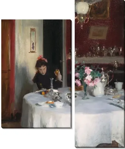 Картина Столик для завтрака (1883-1884)