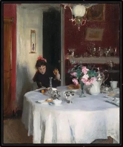 Картина Столик для завтрака (1883-1884)