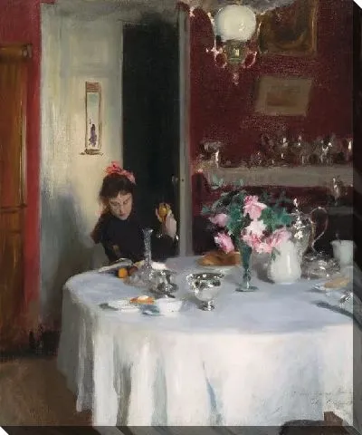 Картина Столик для завтрака (1883-1884)