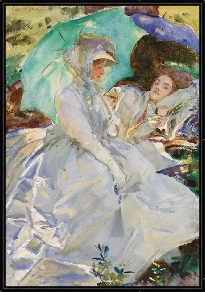 Картина Чтение на перевале Симплон (1911)