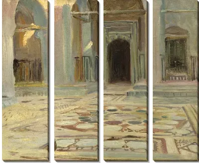 Картина Тротуар, Каир (1891)