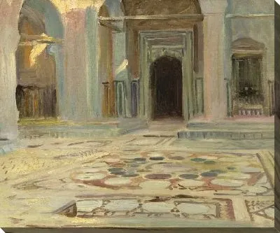 Картина Тротуар, Каир (1891)