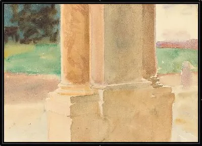 Картина Архитектура Фраскати (1907)