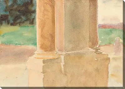 Картина Архитектура Фраскати (1907)