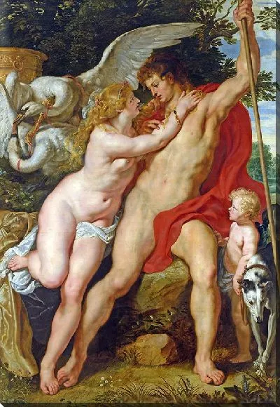 Картина Венера и Адонис (1610)
