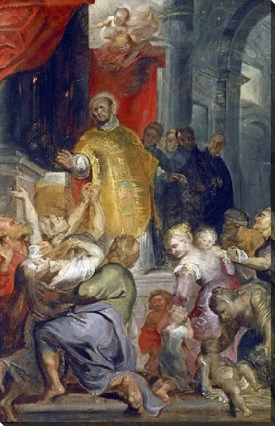 Картина Чудеса святого Игнатия Лойолы