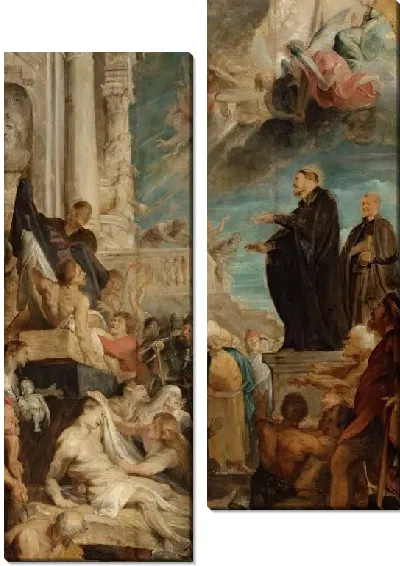 Картина Чудеса святого Франциска Ксавьера (1616-1617)