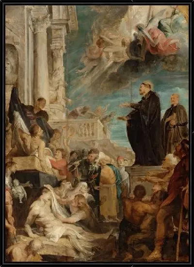 Картина Чудеса святого Франциска Ксавьера (1616-1617)