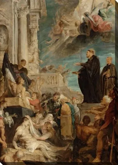 Картина Чудеса святого Франциска Ксавьера (1616-1617)