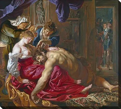 Картина Самсон и Далила (1609)