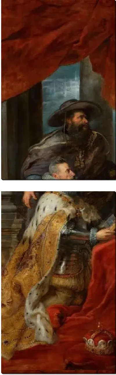 Картина Триптих святого Ильдефонсо (левая часть) (1630-1632)